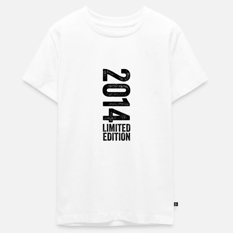 2014 - Edition Limitée 2014 Anniversaire - T-shirt Premium bio Ado - blanc