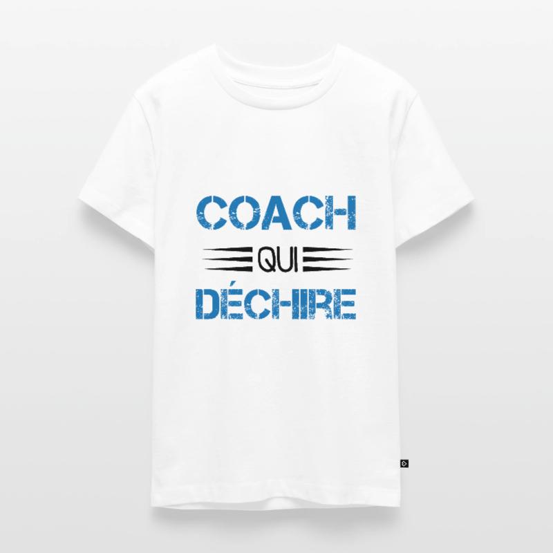 Coach Who Teenager Premium Organic T-Shirt