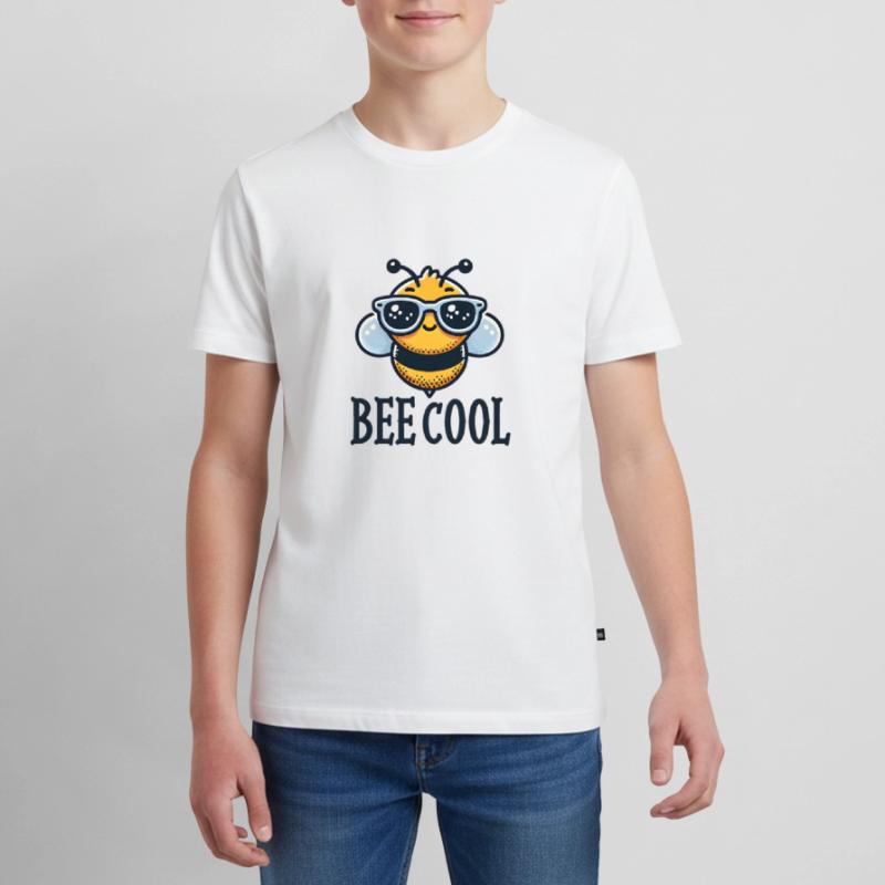 Bee Cool 🐝😎 Teenager Premium Organic T-Shirt