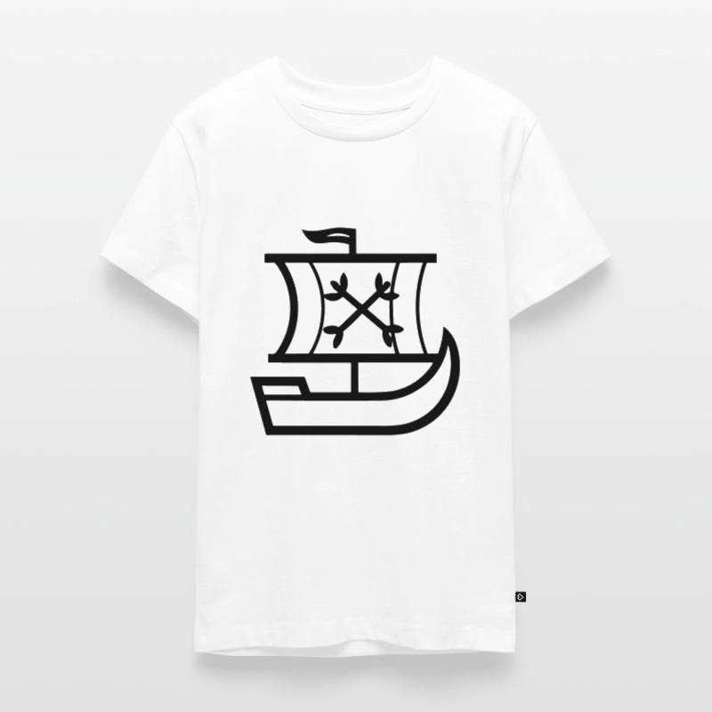 Piratenschiff Teenager Premium Bio T-Shirt