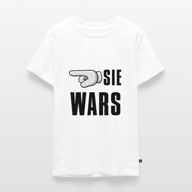 Sie wars Teenager Premium Bio T-Shirt