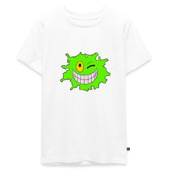 Splash Green - Teenager Premium Organic T-Shirt - white - Front - AI Model Teenager Male light (155cm)