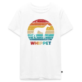 Whippet - Teenager Premium Bio T-Shirt - Weiß - Vorne - AI Model Teenager Male light (155cm)