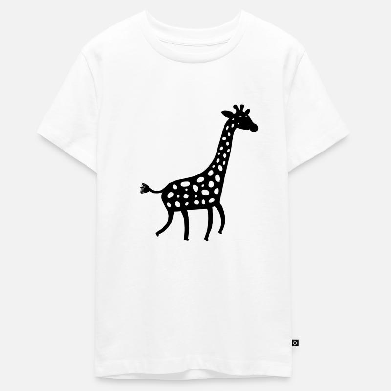 Girafe - T-shirt Premium bio Ado - blanc