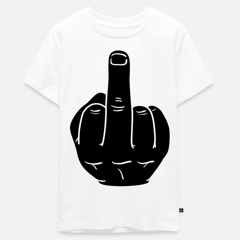 Majeur - T-shirt Premium bio Ado - blanc