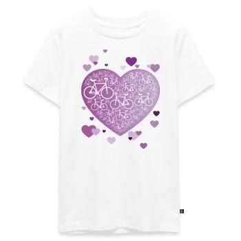 Kunstrad, Kunstradfahren, Hallenradsport - Teenager Premium Bio T-Shirt - Weiß - Vorne - AI Model Teenager Male light (155cm)