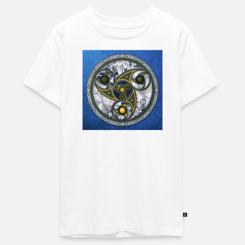 Machine de voyage de conscience - T-shirt Premium bio Ado - blanc