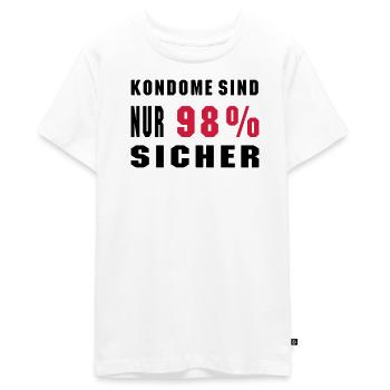 Baby Geburstag Geschenk Sprüche Geschenkidee - Teenager Premium Bio T-Shirt - Weiß - Vorne - AI Model Teenager Male light (155cm)