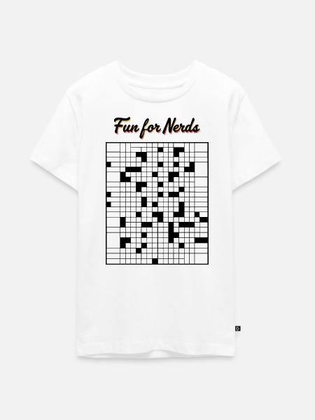 Spaß für Nerds - Teenager Premium Bio T-Shirt - Weiß