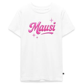 Mausi / Y2K Style - Teenager Premium Bio T-Shirt - Weiß - Vorne - AI Model Teenager Male light (155cm)