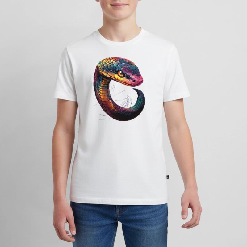 snake, python, cobra, rattlesnake, snakes Teenager Premium Organic T-Shirt