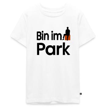 Park - Teenager Premium Bio T-Shirt - Weiß - Vorne - AI Model Teenager Male light (155cm)