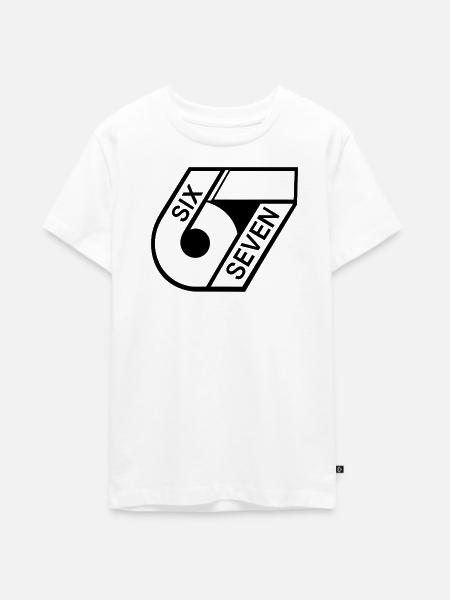 67 Six Seven - Teenager Premium Bio T-Shirt - Weiß