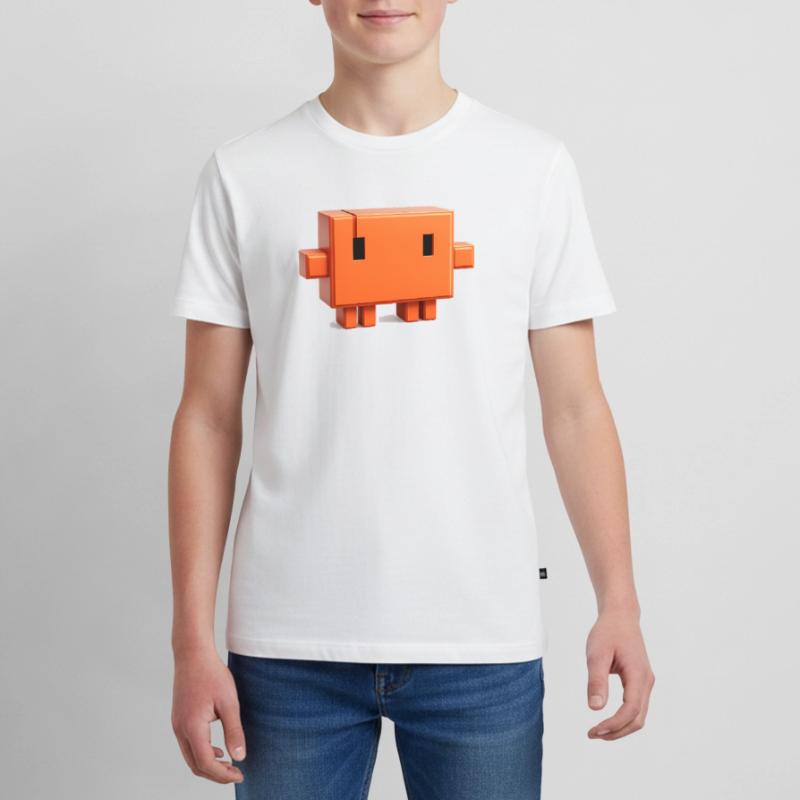 Claude Code Pixel 3D Mascot Cute Dev Sticker T-shirt Premium bio Ado