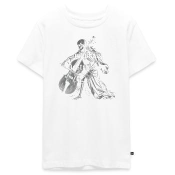 Symphonie de la destruction - T-shirt Premium bio Ado - blanc - Devant - AI Model Teenager Male light (155cm)