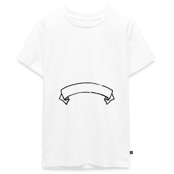 Banner - Teenager Premium Bio T-Shirt - Weiß - Vorne - AI Model Teenager Male light (155cm)