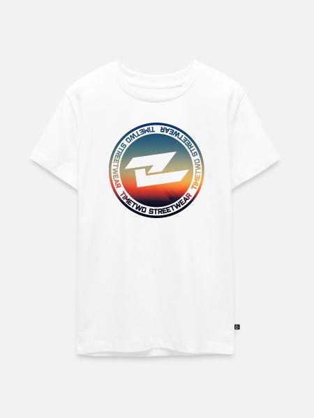 Sunset - Teenager Premium Bio T-Shirt - Weiß