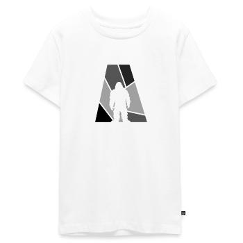 Bigfoot Big foot Lochness - T-shirt Premium bio Ado - blanc - Devant - AI Model Teenager Male light (155cm)