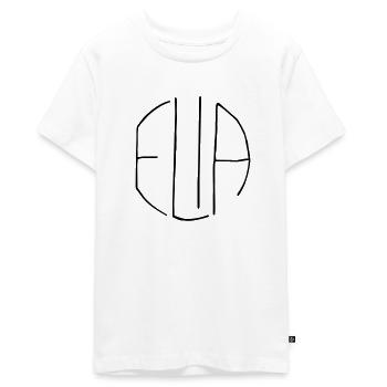 Elijah gift - Teenager Premium Organic T-Shirt - white - Front - AI Model Teenager Male light (155cm)
