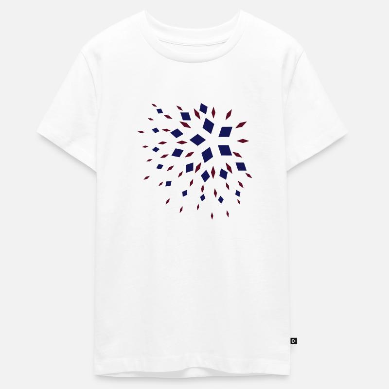 Dispersion de Penrose - T-shirt Premium bio Ado - blanc