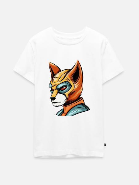 Superfuchs - Teenager Premium Bio T-Shirt - Weiß
