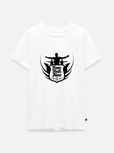 neverwalkalone2 - Teenager Premium Bio T-Shirt - Weiß