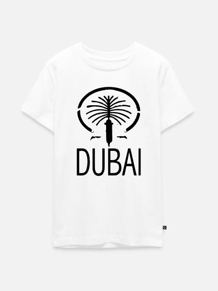 dubai - Teenager Premium Bio T-Shirt - Weiß