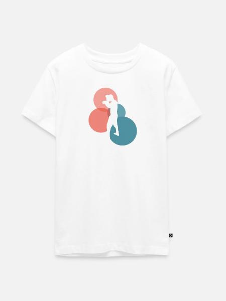 Boxer Boxing Boxing - Teenager Premium Bio T-Shirt - Weiß