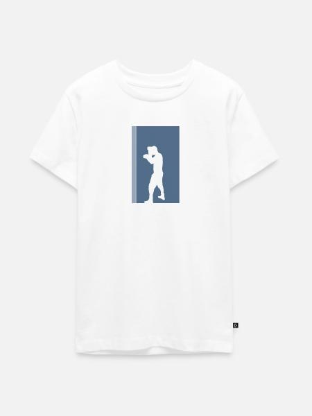 Boxing Boxing Boxen Kampfsport - Teenager Premium Bio T-Shirt - Weiß