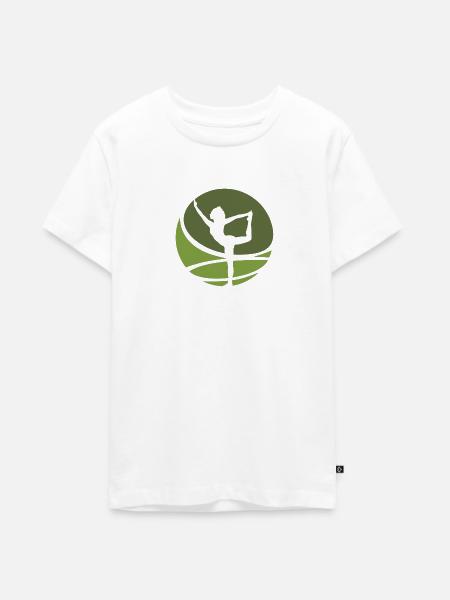 Meditation Yin Yin - Teenager Premium Bio T-Shirt - Weiß