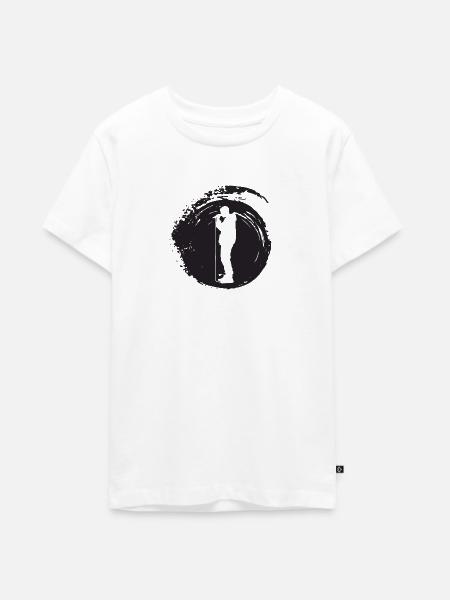 Djing Beatboxer DJ - Teenager Premium Bio T-Shirt - Weiß