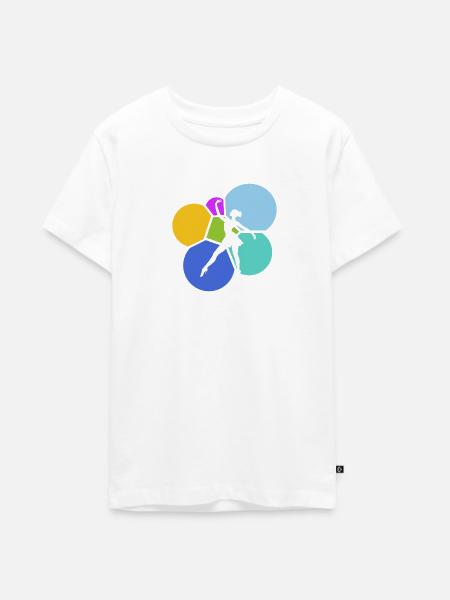 Ballett Tänzerin Oper Schwanensee - Teenager Premium Bio T-Shirt - Weiß
