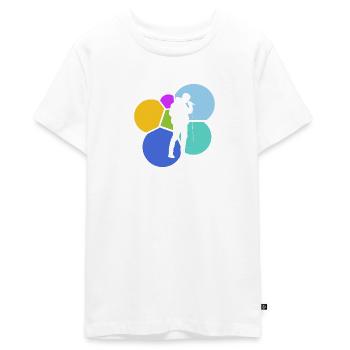 Beatboxing DJ Streetmind - T-shirt Premium bio Ado - blanc - Devant - AI Model Teenager Male light (155cm)