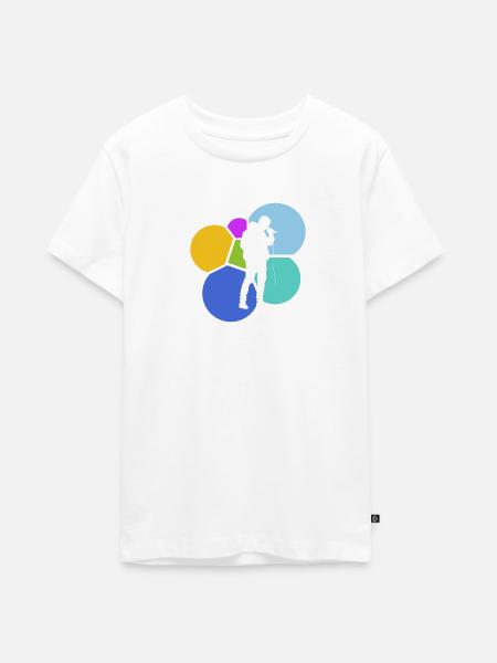 Beatboxing DJ Streetmind - Teenager Premium Bio T-Shirt - Weiß