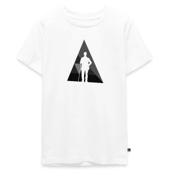 Billard Billard Joueur de billard - T-shirt Premium bio Ado - blanc - Devant - AI Model Teenager Male light (155cm)