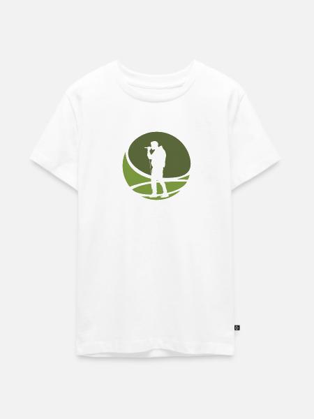 Streetmind Beatboxer DJ - Teenager Premium Bio T-Shirt - Weiß