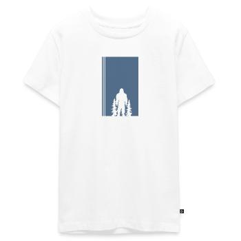 Big foot Bigfoot Bigfoot - T-shirt Premium bio Ado - blanc - Devant - AI Model Teenager Male light (155cm)