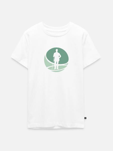 Billardkugel Billardspieler Billardkugel - Teenager Premium Bio T-Shirt - Weiß
