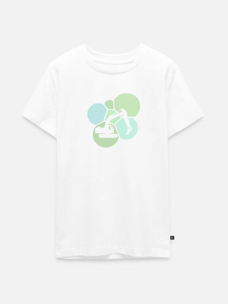 Baustelle Hausbau Baustelle - Teenager Premium Bio T-Shirt - Weiß