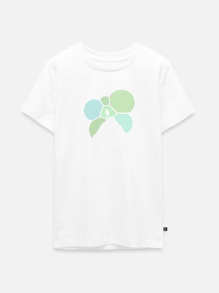 Kletterwand Felsklettern Kletterer - Teenager Premium Bio T-Shirt - Weiß