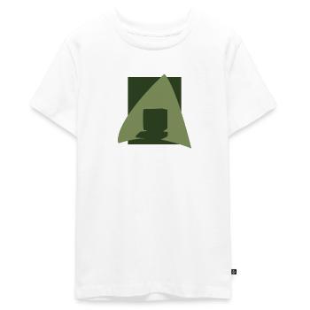 Technologie PC - T-shirt Premium bio Ado - blanc - Devant - AI Model Teenager Male light (155cm)