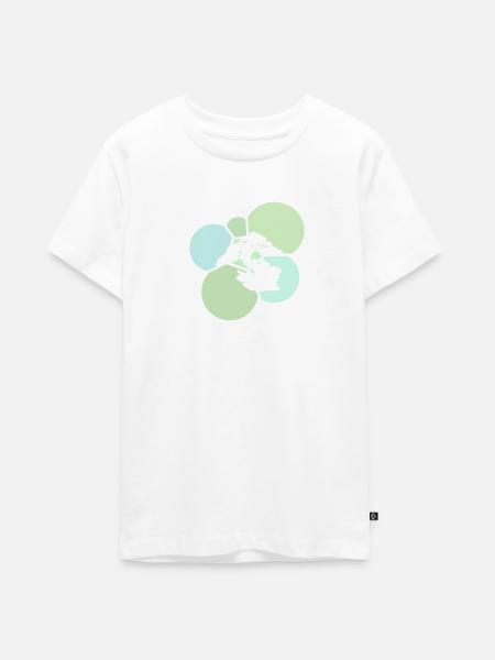 Bäume Bäume Bäume - Teenager Premium Bio T-Shirt - Weiß