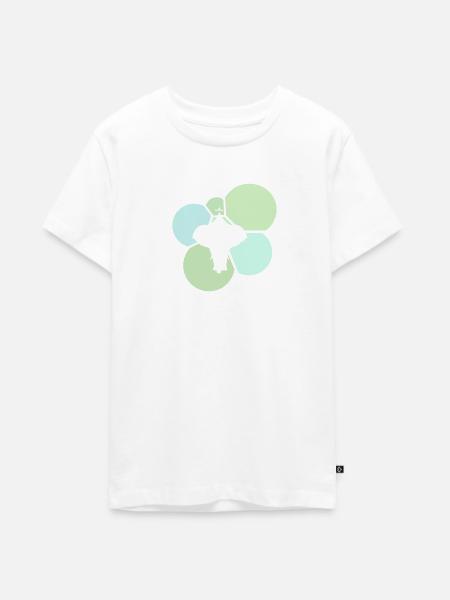 Zirkuszelt Elefant Clown - Teenager Premium Bio T-Shirt - Weiß