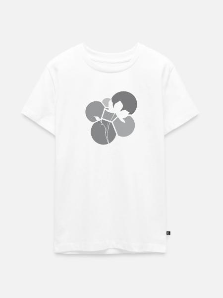 Botanisch Blume Blume - Teenager Premium Bio T-Shirt - Weiß