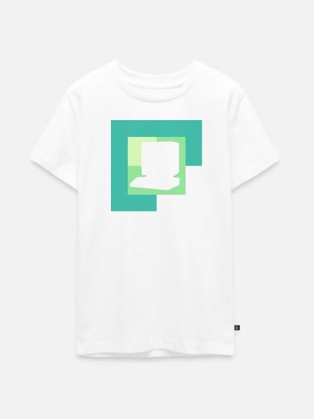 Computer Tech Computerarbeit - Teenager Premium Bio T-Shirt - Weiß