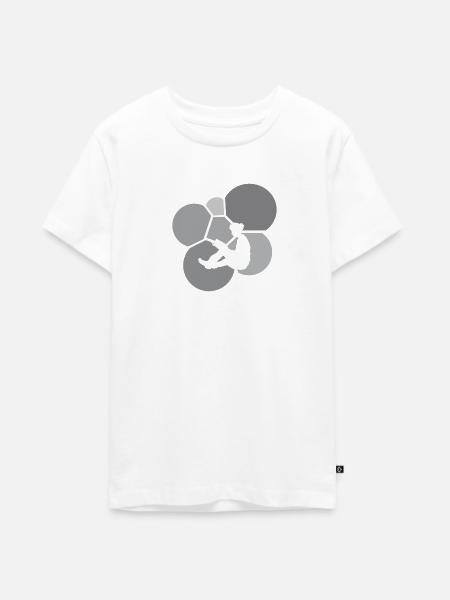 Buch Bildung Literatur - Teenager Premium Bio T-Shirt - Weiß