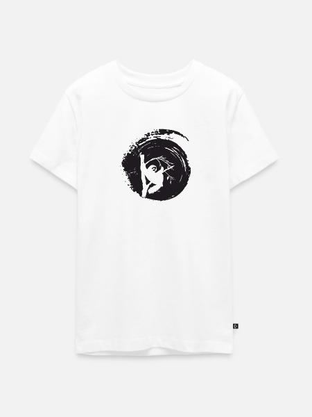 Faul Müdigkeit Schlafen - Teenager Premium Bio T-Shirt - Weiß
