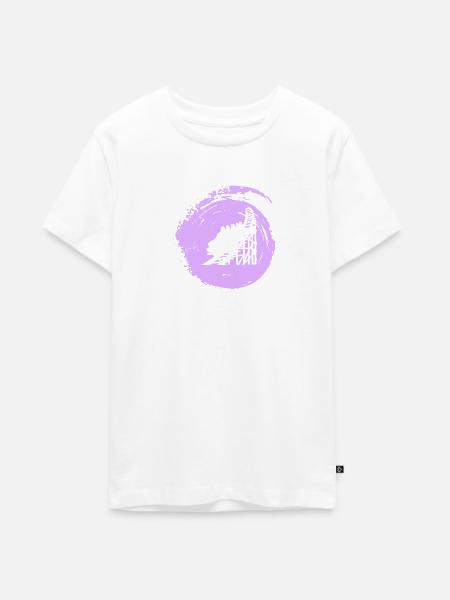 Achterbahn Riesenrad Festzelt - Teenager Premium Bio T-Shirt - Weiß