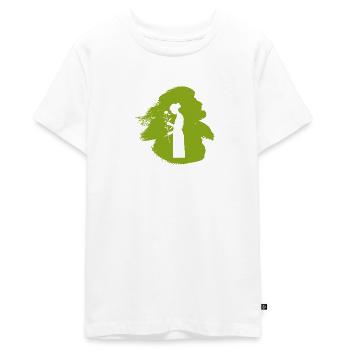 Florist Garten - Teenager Premium Bio T-Shirt - Weiß - Vorne - AI Model Teenager Male light (155cm)