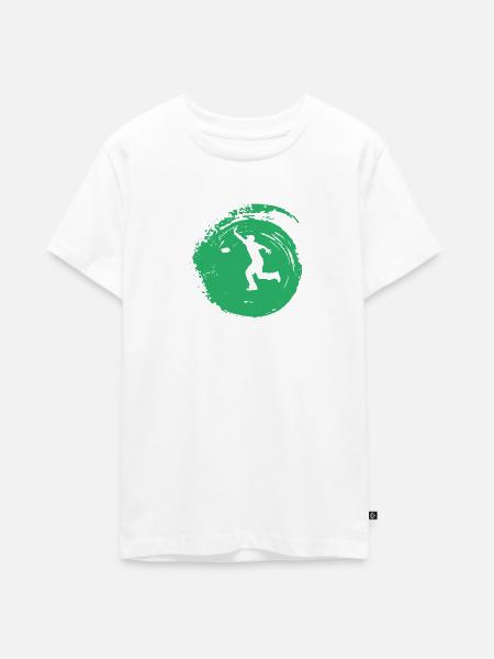 Cornhole Säcke - Teenager Premium Bio T-Shirt - Weiß